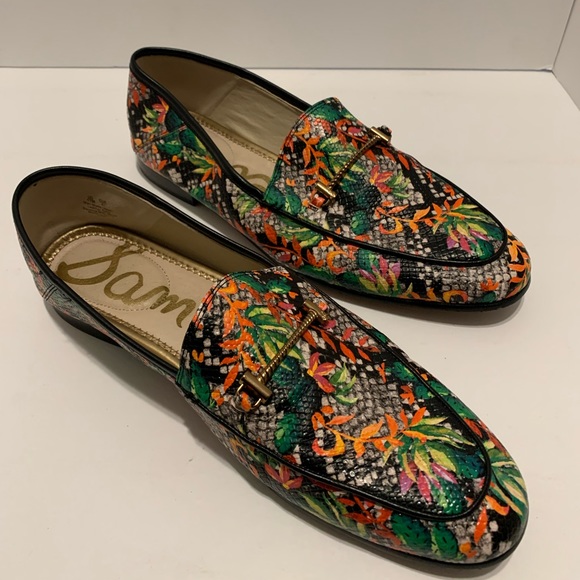 Sam Edelman Shoes - Sam Edelman Floral Loafers Size 11!!!